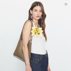 Tory Burch Romy Small Hobo Bag in Wild Mushroom